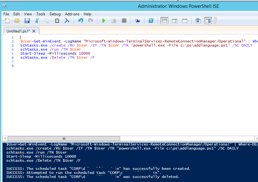 Powershell exe file. Shell exe. Schtasks. Suser.