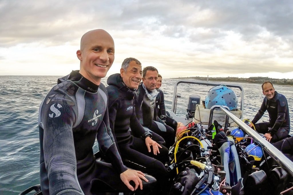 Выезд на место погружения 
