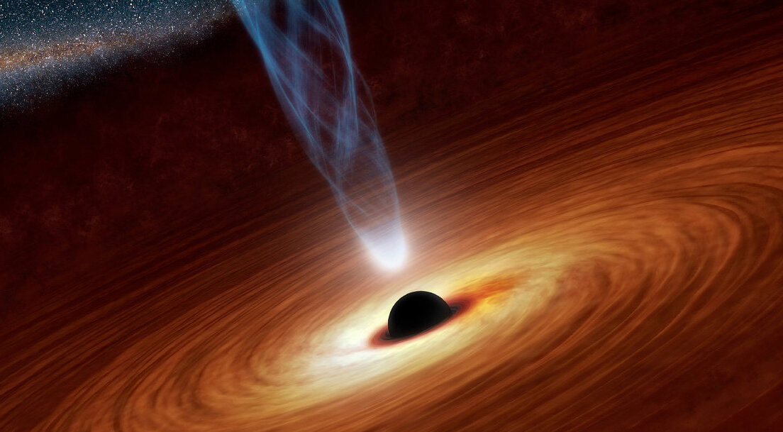 Притяжение чёрной дыры