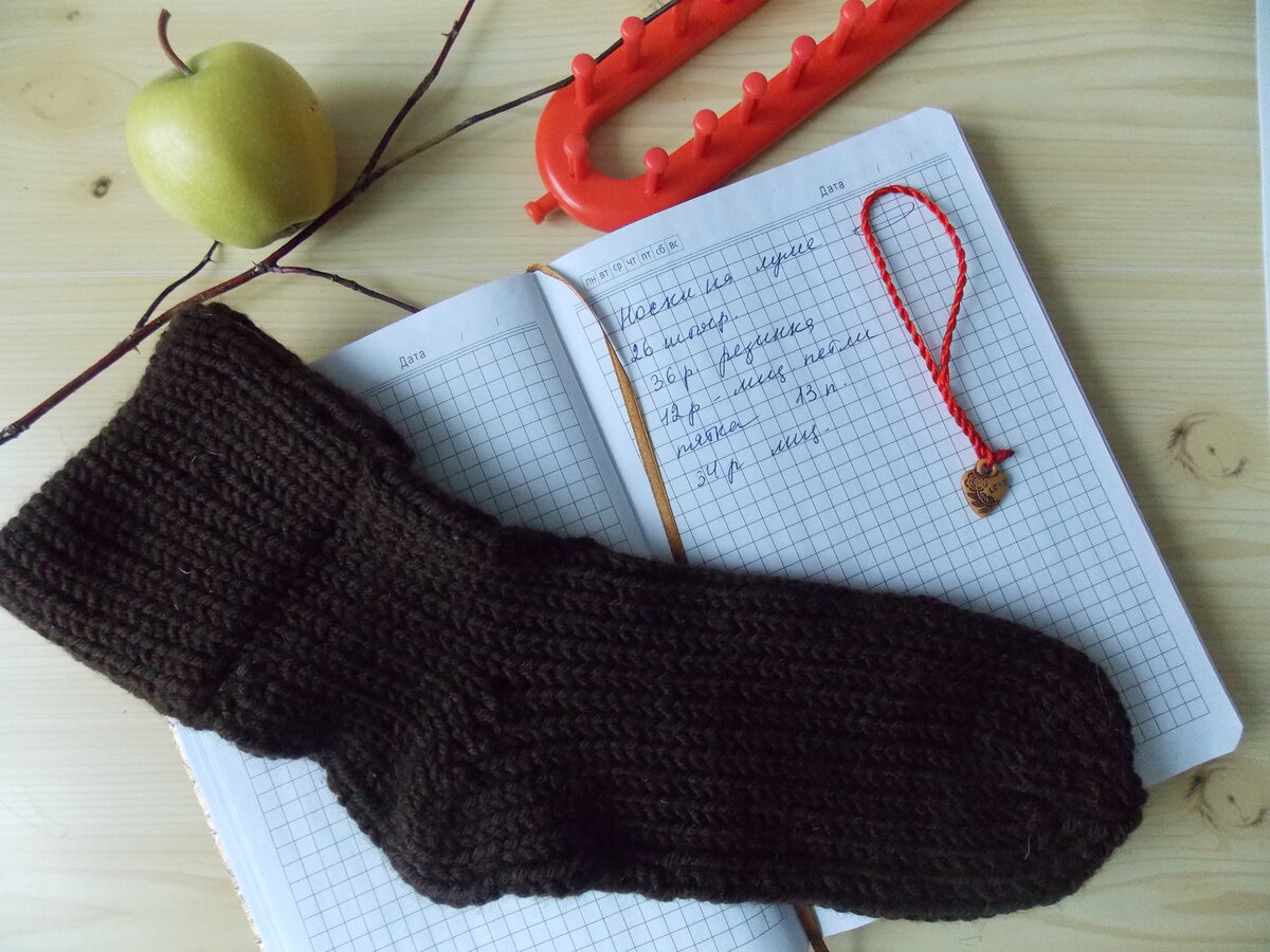 Приспособление для вязания носков и митенок, размер L, 36 штифтов (арт. 225162)