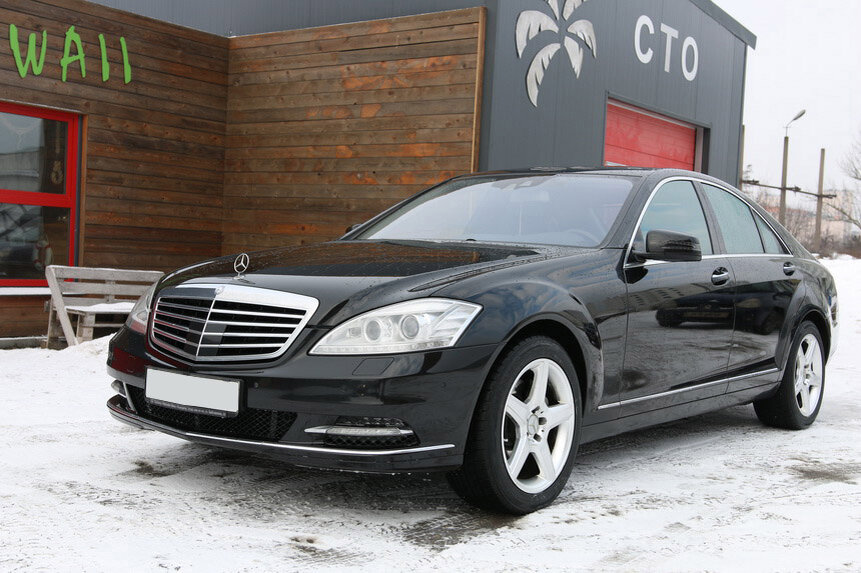 Mercedes benz s class w221 (48 фото)