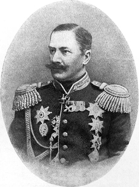 Младший брат С.К. Гершельмана Дмитрий Константинович (1859 – 1913) много лет служил в военных штабах. В конце 1890 года он занимал должность начальника одного из отделов Главного штаба Военного министерства. В 1904 году генерал-лейтенант Д.К. Гершельман был назначен начальником штаба Отдельного корпуса жандармов и служил в нем до кончины. В чин генерала от инфантерии он был произведен незадолго до смерти. Умер в родовом имении Молдино 22 июля 1913 года. Женой Дмитрия Константиновича была Ольга Федоровна Джунковская, сестра жандармского генерала Владимира Федоровича Джунковского. Один из сыновей Д.К. Гершельмана, Дмитрий Дмитриевич, по семейной традиции обучался в Пажеском корпусе, по окончании которого в 1908 году был выпущен подпоручиком в лейб-гвардии конную артиллерию. В 1914 году с началом боевых действий поручик Гершельман 1-й (всего в Конной артиллерии служило пятеро братьев Гершельманов) — командир 1-го взвода батареи лейб-гвардии конной артиллерии. Участвовал в бою под Каушеном, в котором совершил подвиг и погиб его двоюродный брат Г.С. Гершельман 2-й, командир разведчиков той же батареи. После боев в Восточной Пруссии и Польше в 1915 году Д. Гершельмана перевели на Юго-Западный фронт. Здесь Дмитрий Дмитриевич повстречал внучку известного хирурга Николая Ивановича Пирогова — Александру Николаевну. Вскоре они обвенчались.
