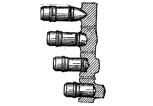 "Выбивание пробки" бронебойным снарядом
