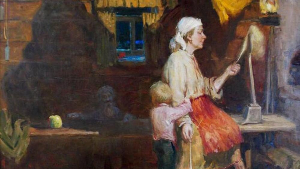 НИКОЛАЙ КОМАРОВ. СКАЗКИ БАБУШКИ ПАРУШИ (ФРАГМЕНТ). 2013. ЧАСТНОЕ СОБРАНИЕ