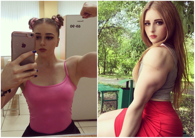 Девушки показали свои фото до и после набора веса, чтобы поддержать других
