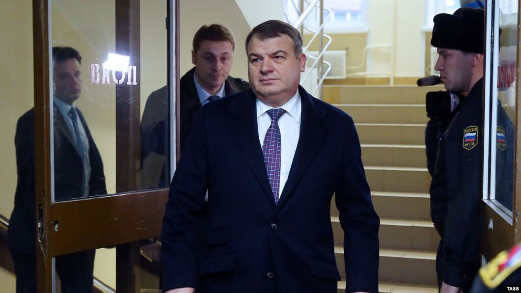 Фото с сайта svoboda.org / Анатолий Сердюков в Пресненском суде Москвы