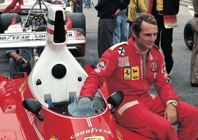 Ники Лауда дважды выигрывал чемпионат мира с "Феррари" и один раз с командой "Макларен".