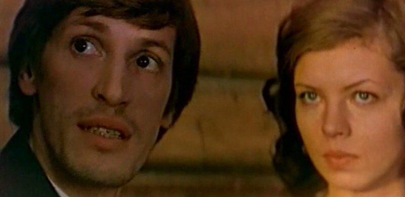 Андре (В. Хлебинскас) и Сауле (Р. Киркиленете).