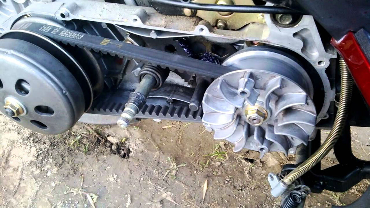 Как снять вариатор со скутера сузуки - 80 фото