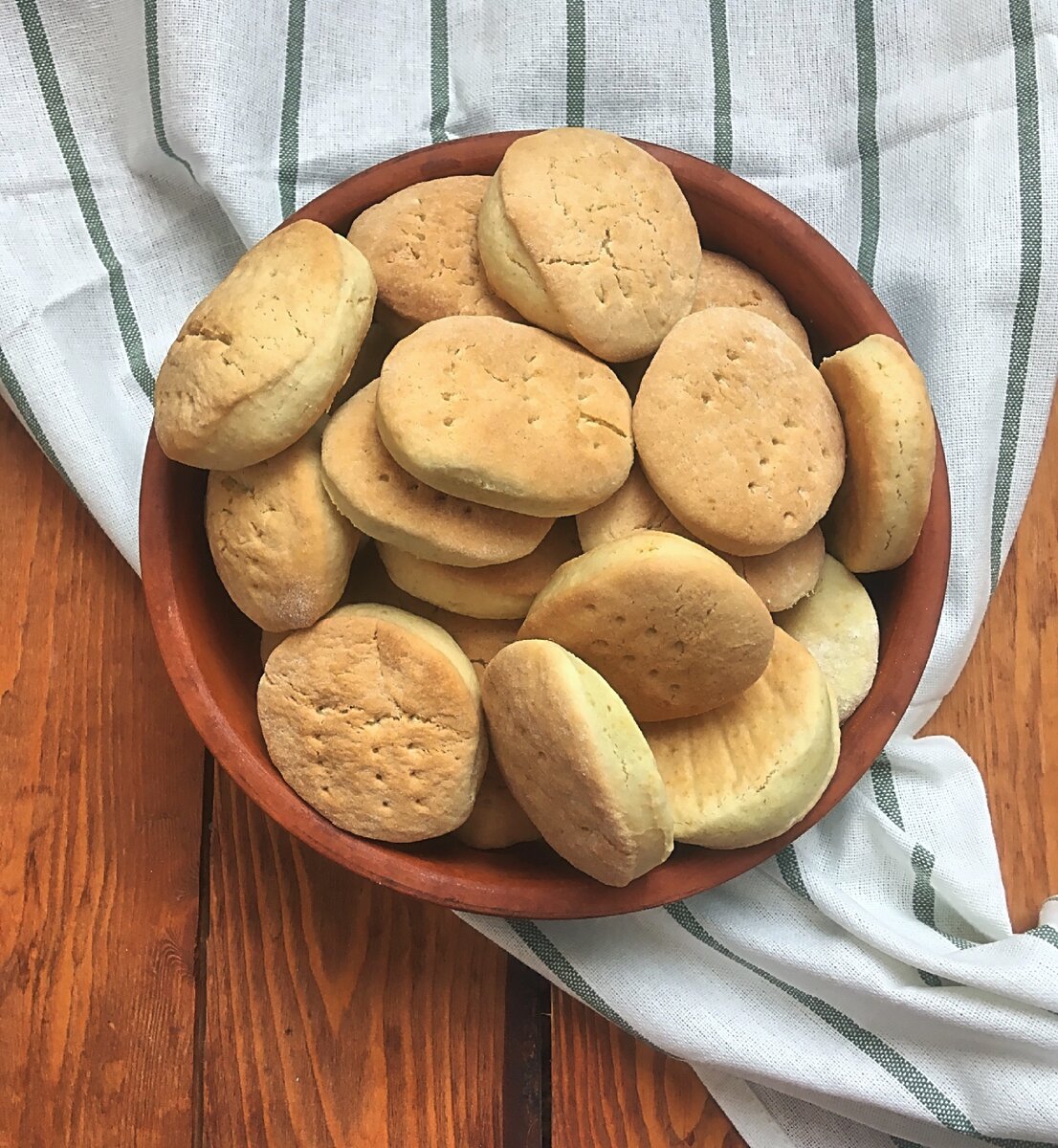 Кокурки (постное печенье на рассоле)