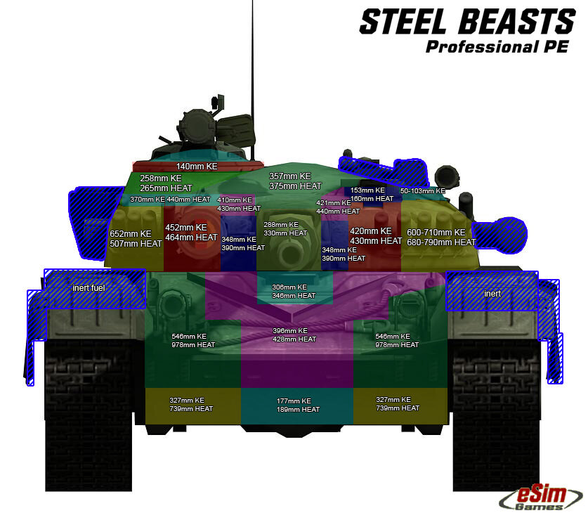 Схема бронирования танка т 72
