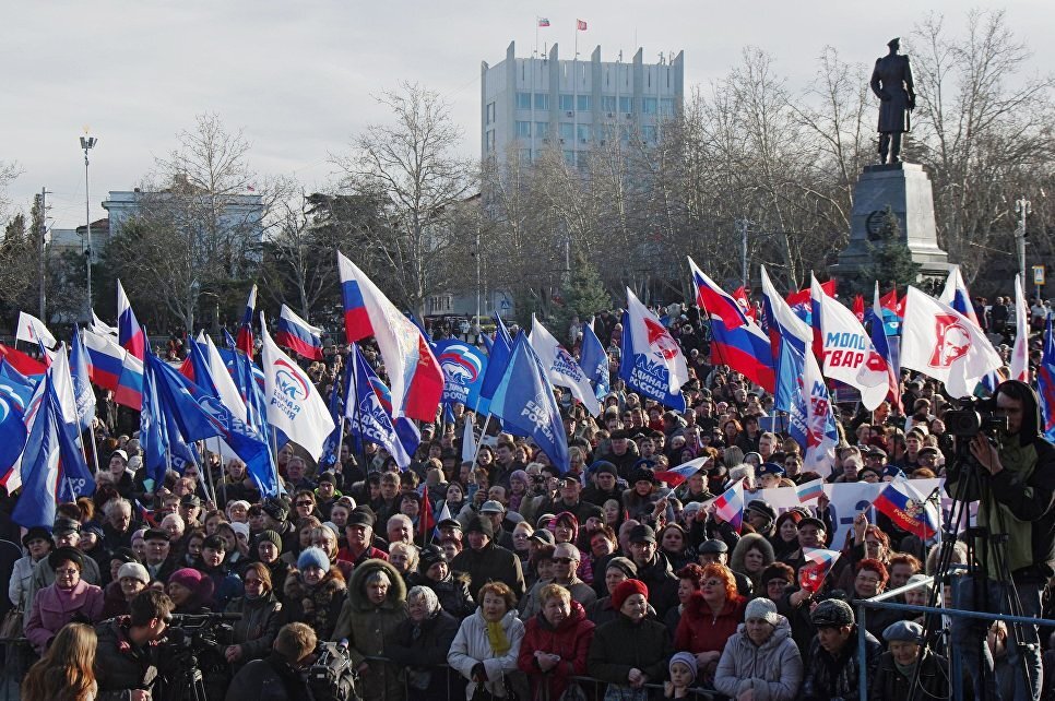 Севастополь отмечает годовщину присоединения к России