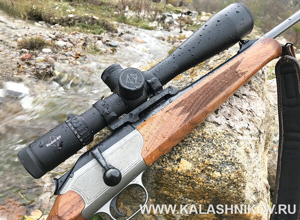 Оптический прицел Dedal DH 7-28×56 на карабине Blaser R93
