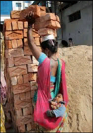 Женщина на стройке