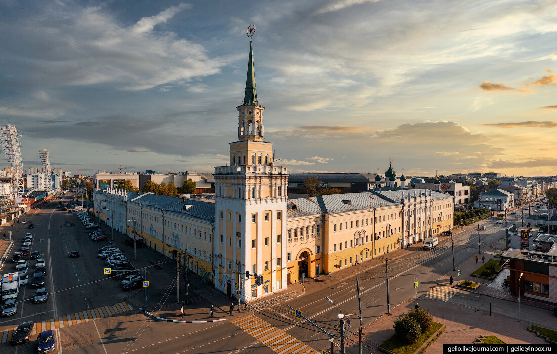 Фото ярославля с квадрокоптера