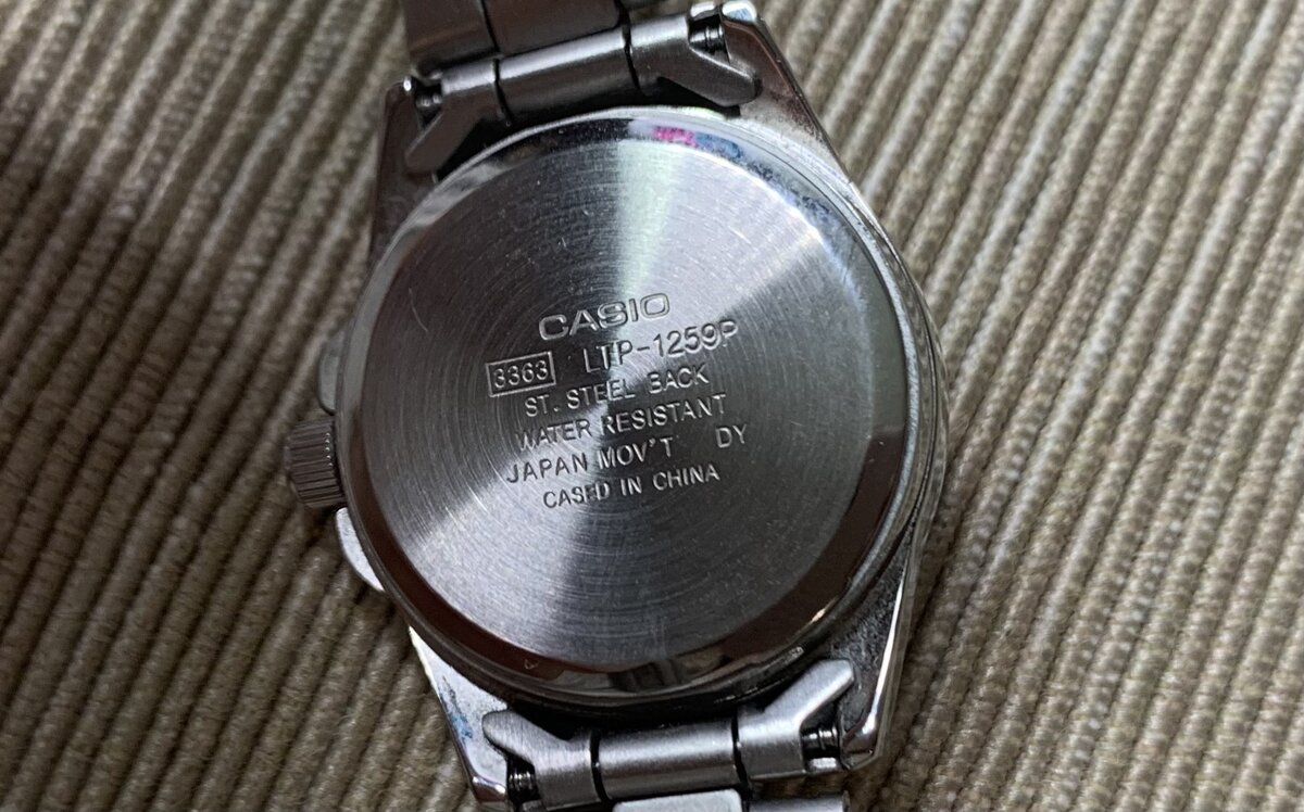 Casio с маркировкой WR