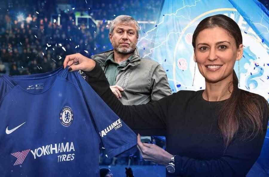 Роман Абрамович и Марина Грановская (генеральный директор ФК "Челси").