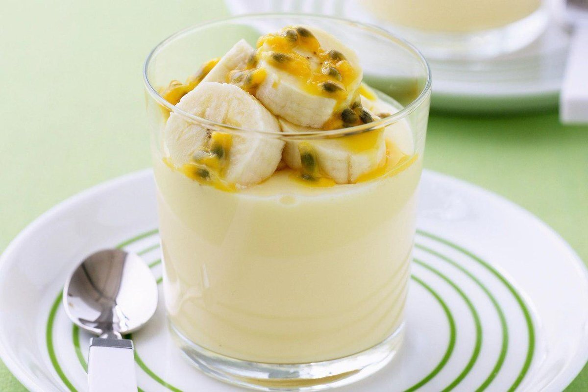 Panna Cotta банановый