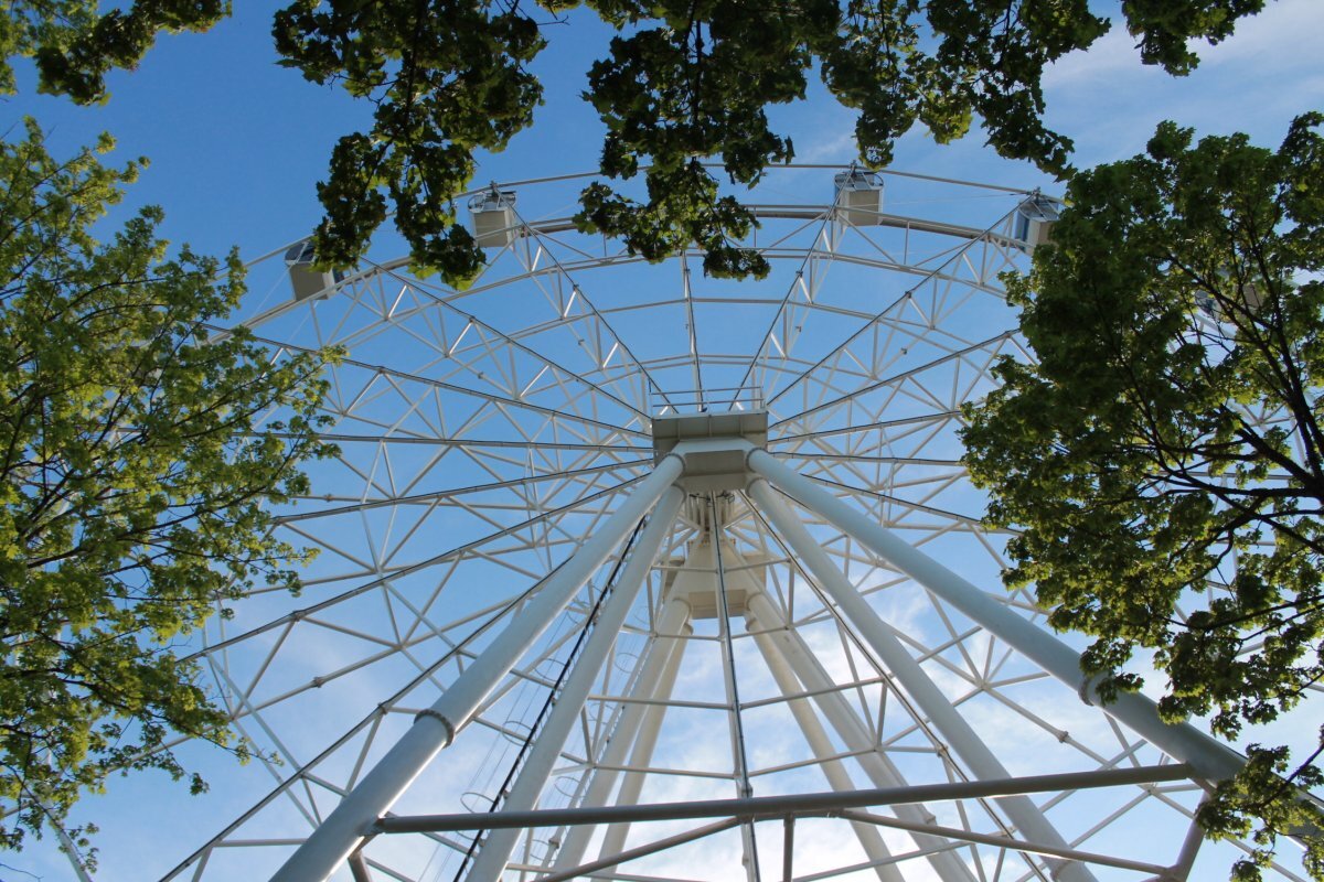    В Смоленске закрывается колесо обозрения