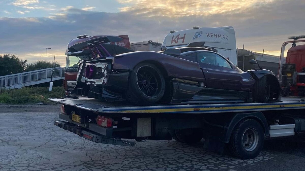 Эксклюзивный Pagani Zonda, принадлежавший Льюису Хэмилтону, разбили в ДТП |  Somanyhorses | Дзен