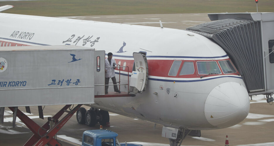 Самолет Air Koryo в аэропорту Пхеньяна, октябрь 2016 г. Фото: NK News