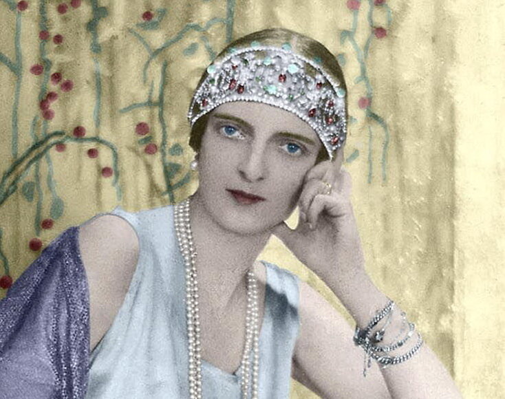 княгиня Ирина Юсупова в возрасте 29 лет, фото 1924 года.