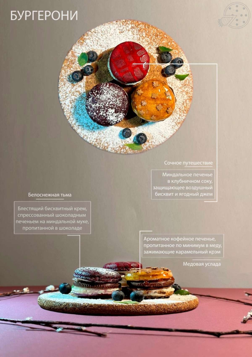 Кулинары разработали меню сладкого фастфуда