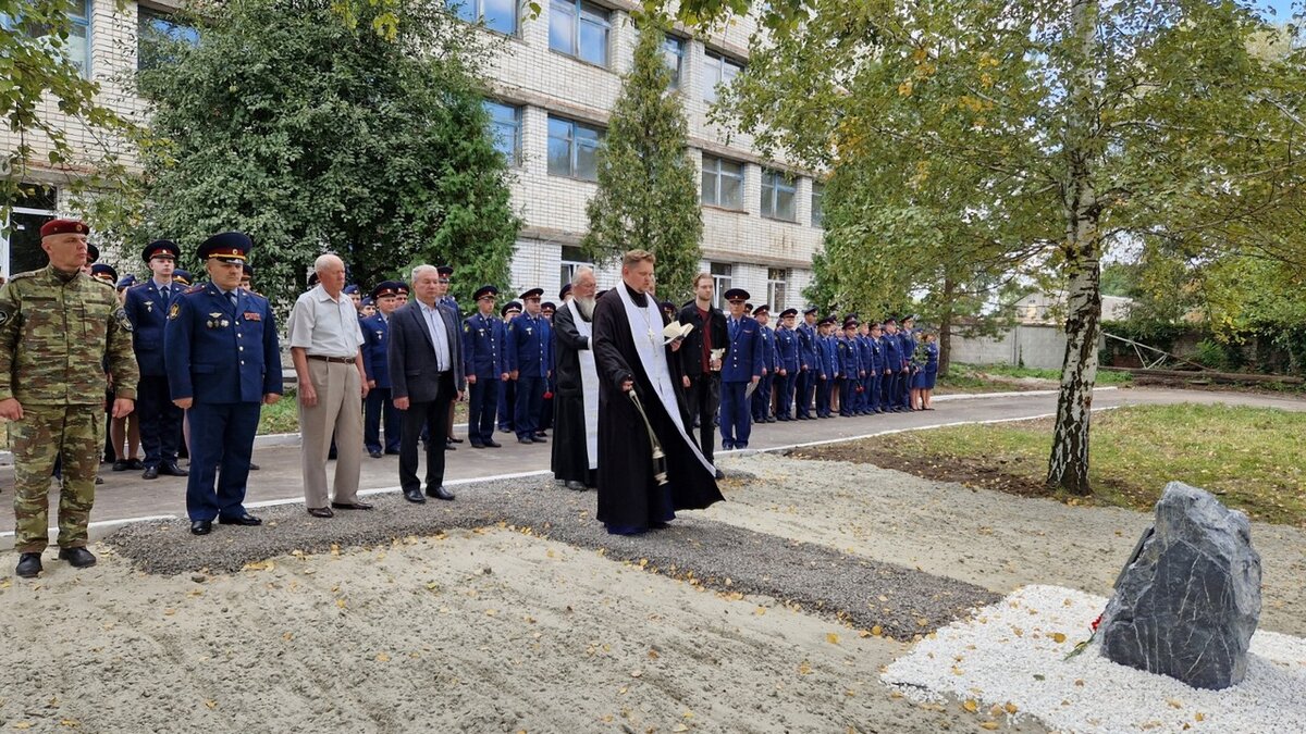    В Курске в УФСИН заложили памятник в основание будущего памятника