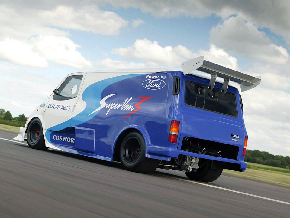 Ford transit hot sale supervan