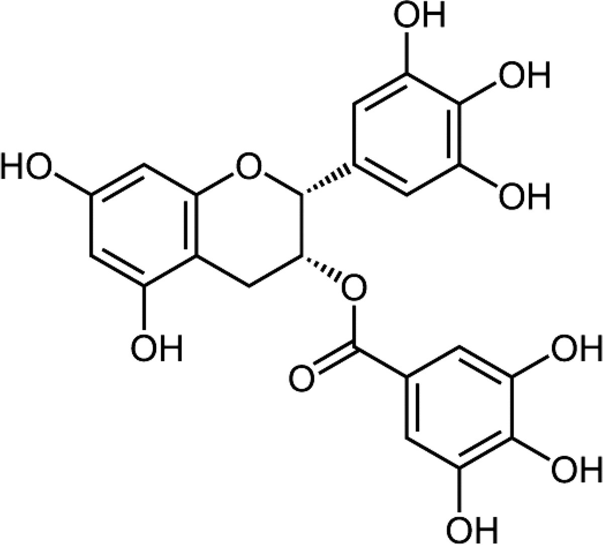 Любой сразу узнает в этой картинке Эпигаллокатехин-3-О-метил-галлат