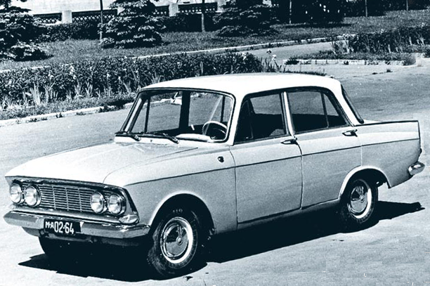 Экспортный Москвич-408 четырехфарный