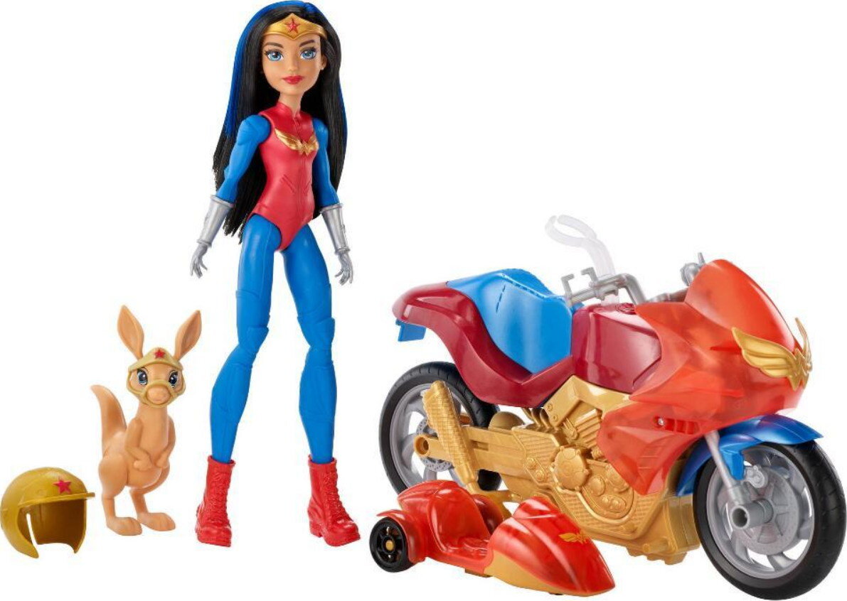 DC Super Hero Girls: серия Transforming и мотоцикл с питомцем-кенгуру! |  Новости игрушек и жизни | Дзен