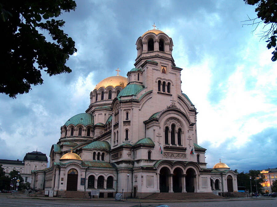 Болгарская церковь. Храм в Софии Болгария.