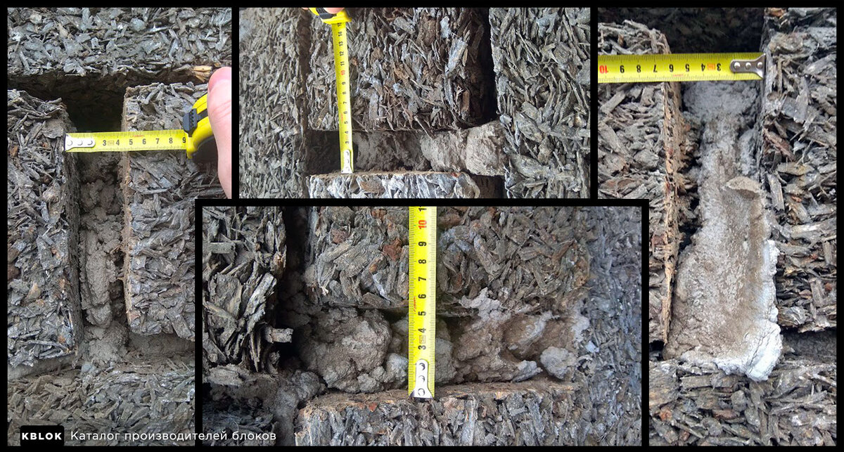 Огромные мостики холода из-за низкого качества кладки