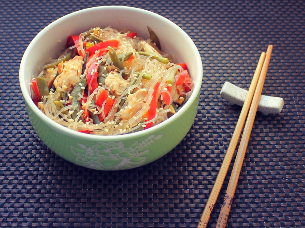Лапша по китайски с курицей рецепт с фото пошагово и овощами