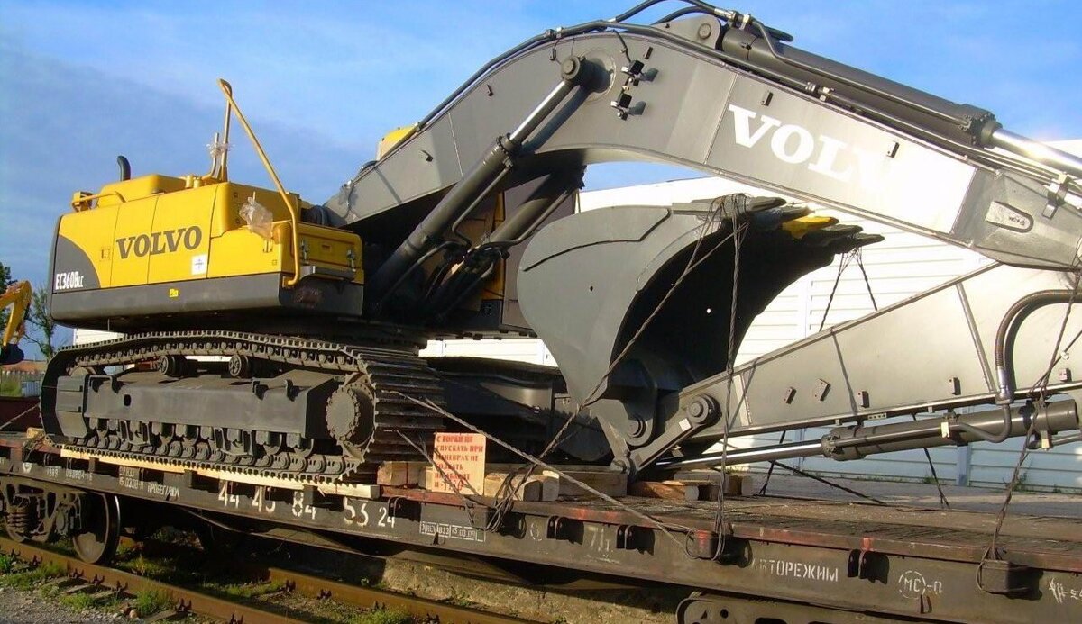 Перевозка негабарита по ЖД на железнодорожных платформах