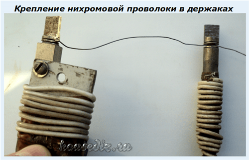 Как соединить нихромовую проволоку между собой Выжигание струной по дереву: как делать уникальные шкатулки Мое мнение: ремонт Д