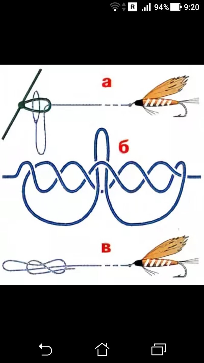 Как привязать мушку к леске: Узел свободная петля | Фото заметки из моей жизни в Крым | Дзен