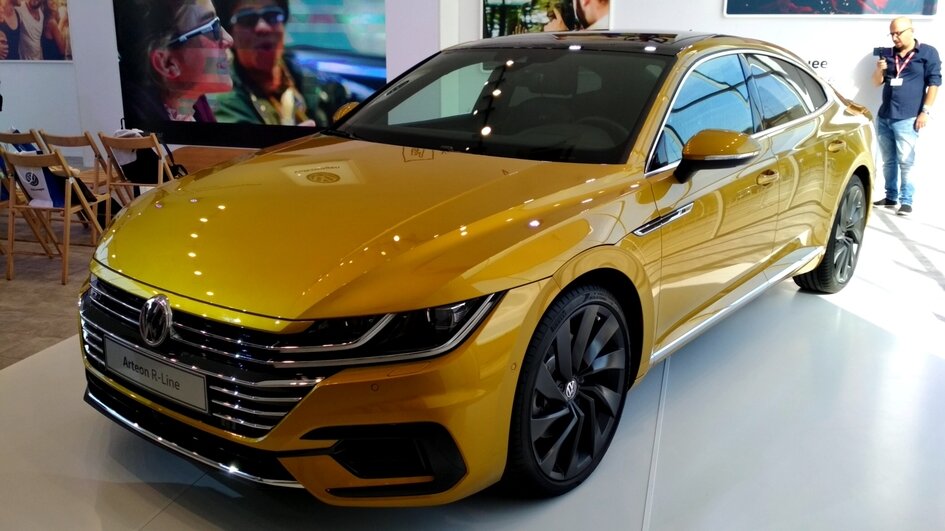 VW Arteon в камуфляже