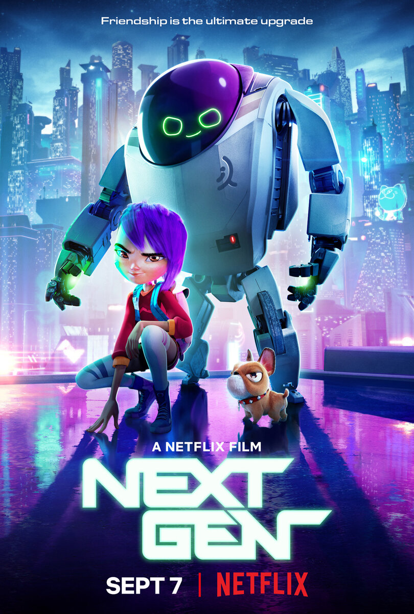 На Netflix вышел Next Gen, который сделан почти полностью в Blender | 3D  Дзен | Дзен