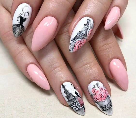 Фольга серии PARIS для ногтей от Nail Club