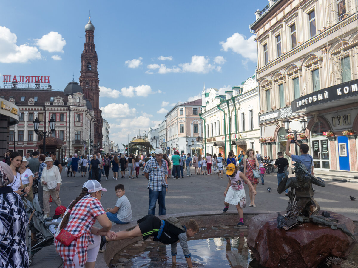 Улица баумана в казани в фото