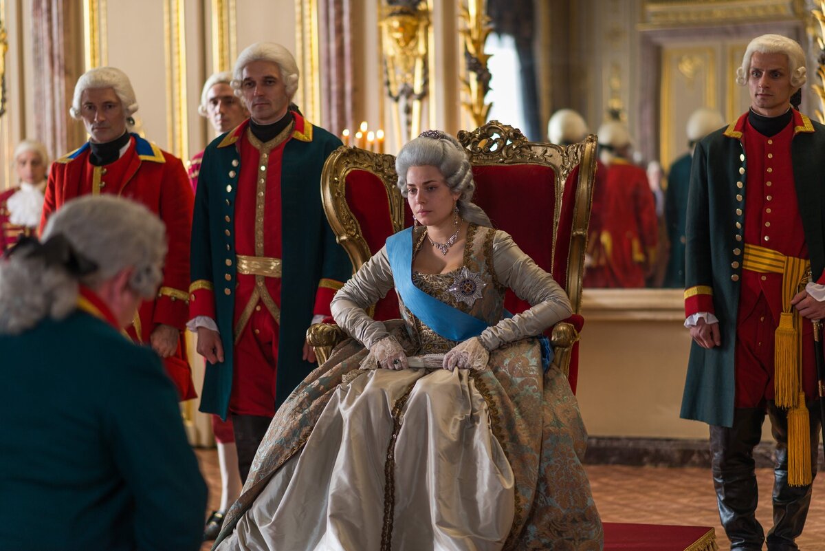 Сцена из телесериала «Екатерина Великая»