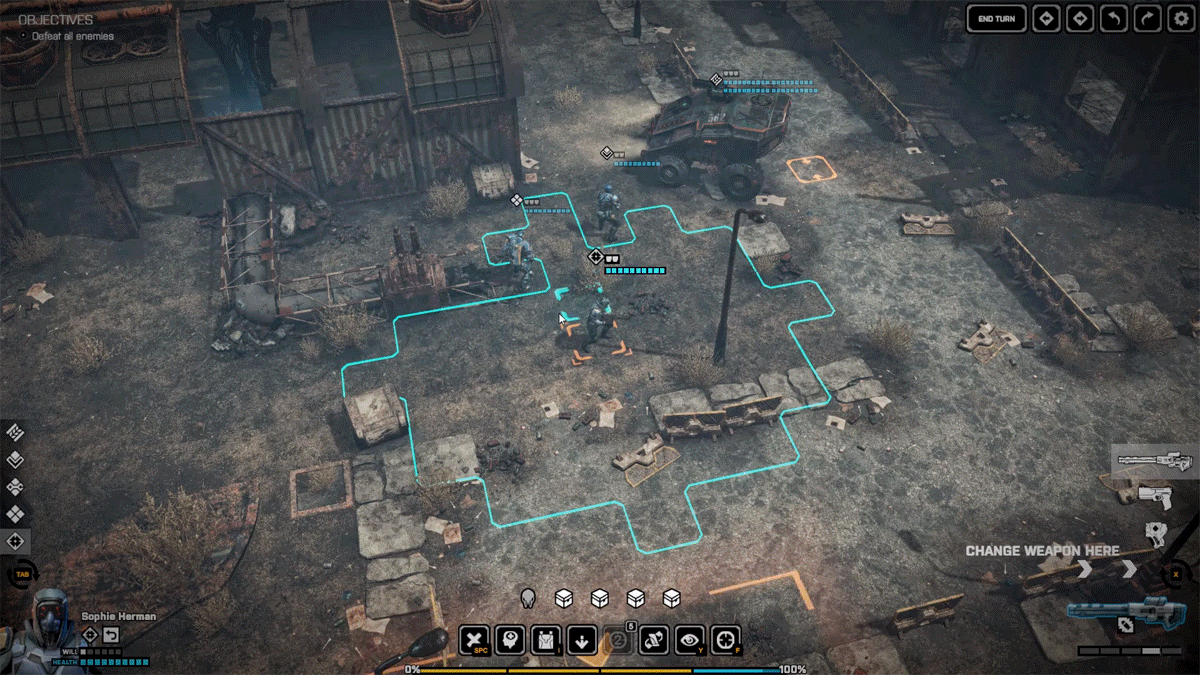 Скриншот из игры Phoenix Point