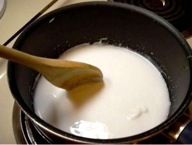 Использование молока в клеевых рецептах