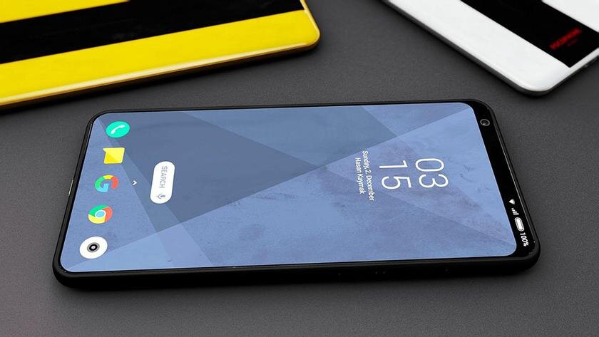 Фото Pocophone F2 спереди и сзади в двух расцветках!