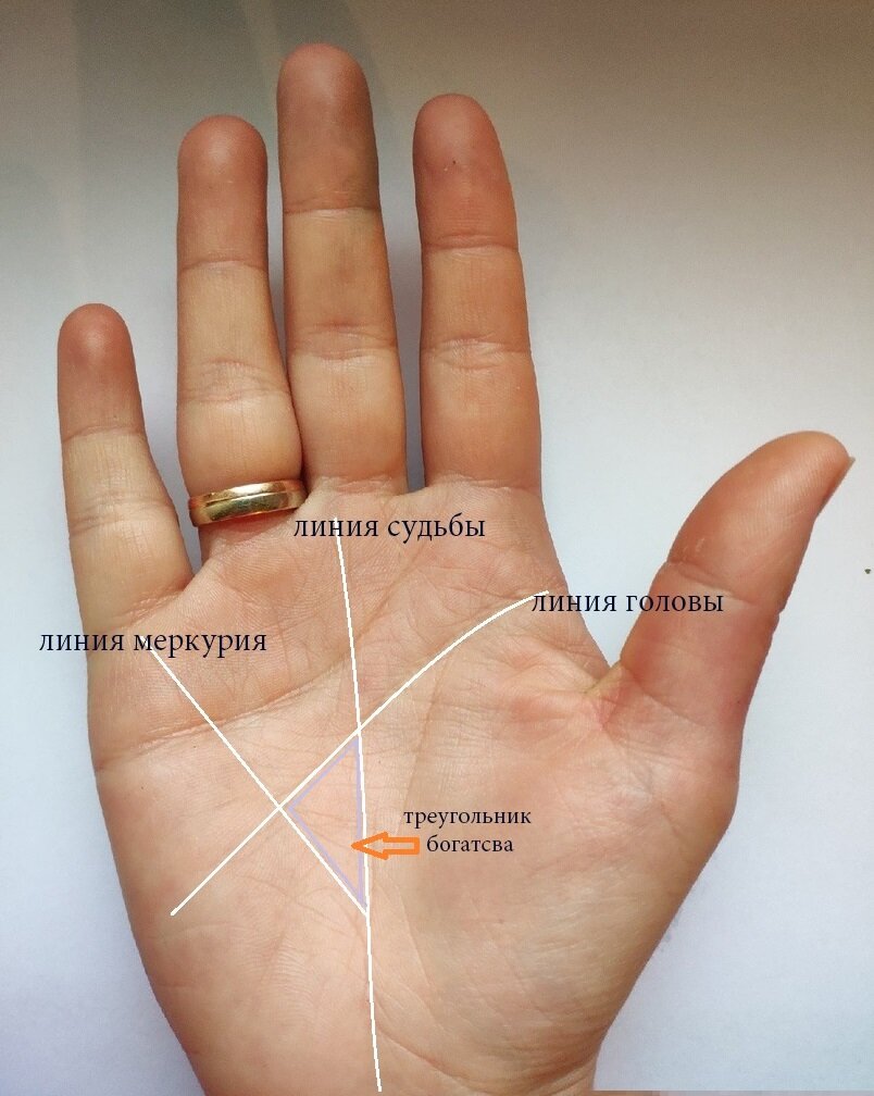 От богатства не уйдешь: какой знак на ладонях обещает достаток