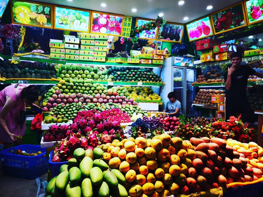 Фрукты Хайнаня