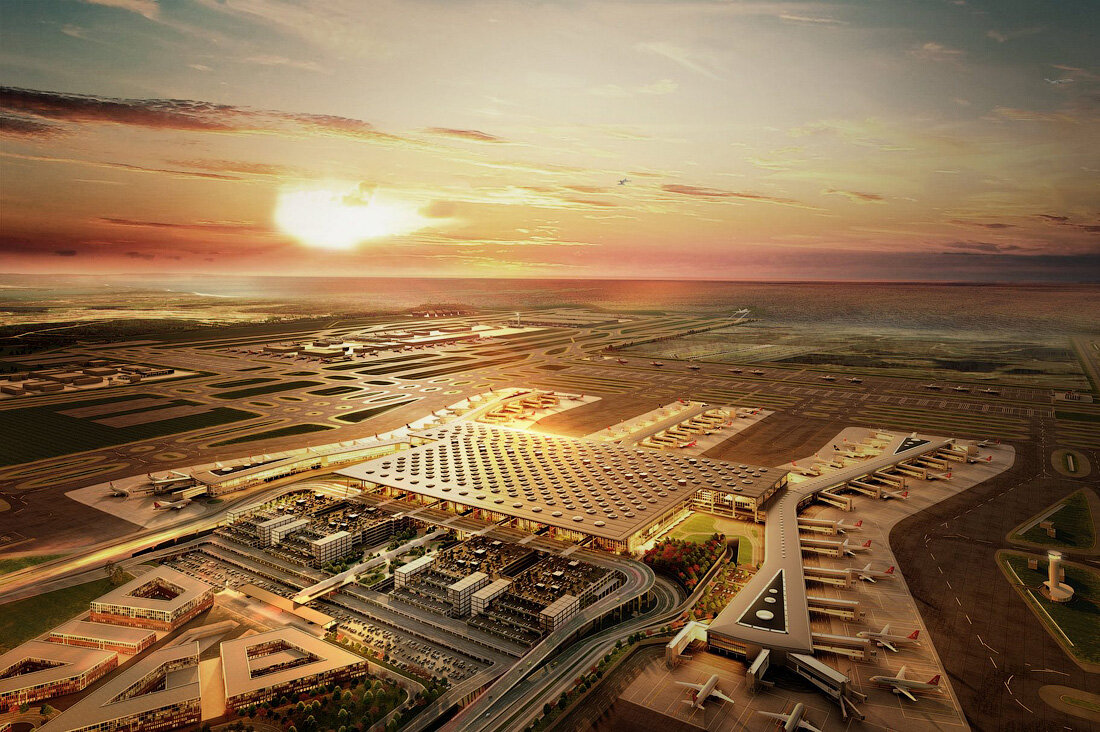 В декабре 2018 года в Стамбуле состоялось официальное открытие первой очереди самого гигантского аэропорта в мире.
