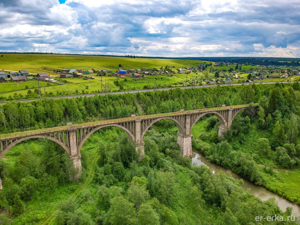 Виадуки пермский край фото